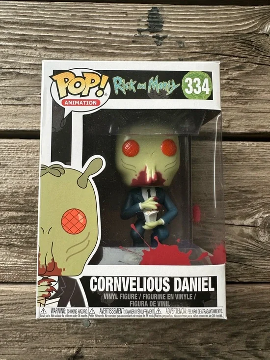 Funko Pop! Cornvelious Daniel Green and Red Vinyl Figure (Rick and Morty #334) - Picture 1 of 6